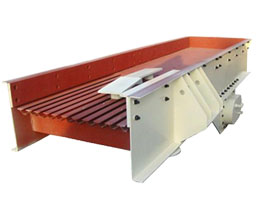 GZD振動給料機以振動電機為激振源,結(jié)構(gòu)簡單,處理量大,故障率低